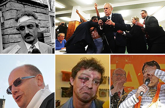 Babiš nebyl první. Útok zažil i Dolejš, Paroubek či Klaus se Zemanem