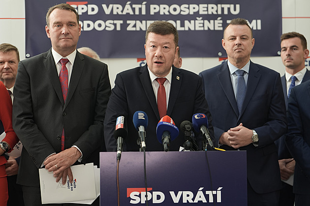 Okamura řekl, co chce SPD ve vládě. Poslanci tam nepůjdou, jeho zajímá vnitro