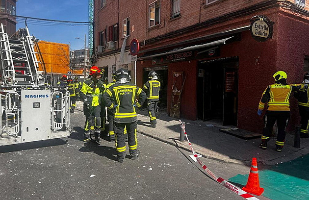 V Madridu došlo k výbuchu v kavárně. Jeden člověk zemřel