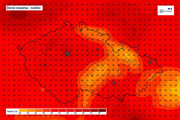 Babí léto dorazí o víkendu v plné síle, teploty budou atakovat tropickou třicítku