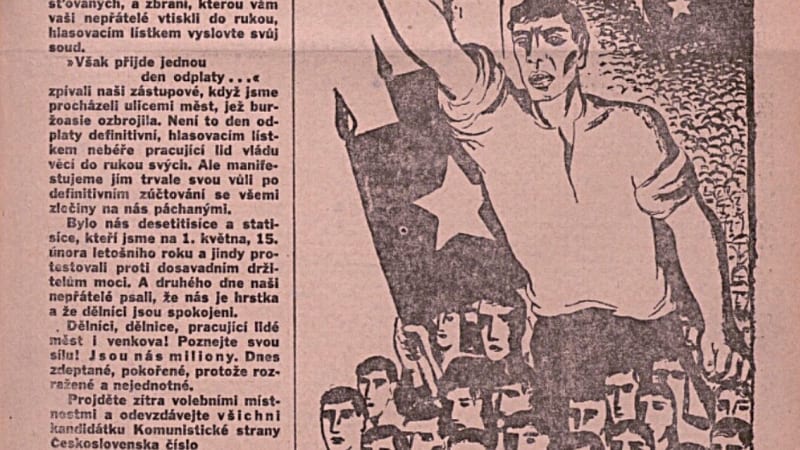 Přišel den odplaty, burcovali před 100 lety komunisté. Volil je milion lidí, málem zvítězili