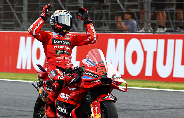 Márquez je posedmé mistrem světa MotoGP, Salač dojel v Japonsku třináctý