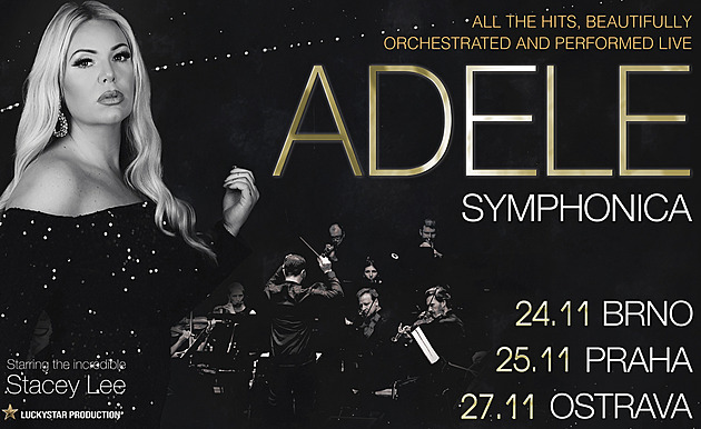Adele Symphonica by Stacey Lee Tribute show přiveze v listopadu hity Adele