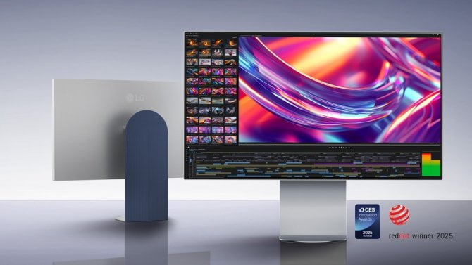 Takto vypadá vůbec první monitor s Thunderbolt 5. LG UltraFine nabízí 6K rozlišení a řetězení monitorů za sebou