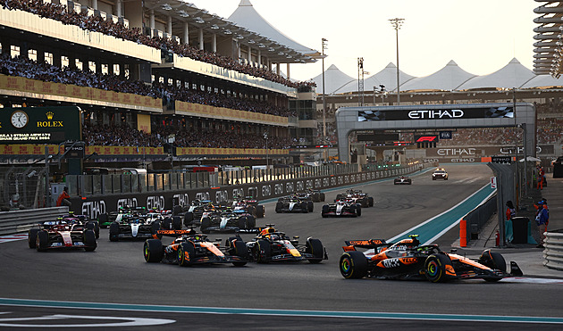 Velká cena Abú Zabí formule 1 2025: program, výsledky, kde závod sledovat