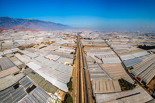 Z chudého regionu agrární velmoc. Španělské „moře plastu“ krmí půl miliardy lidí