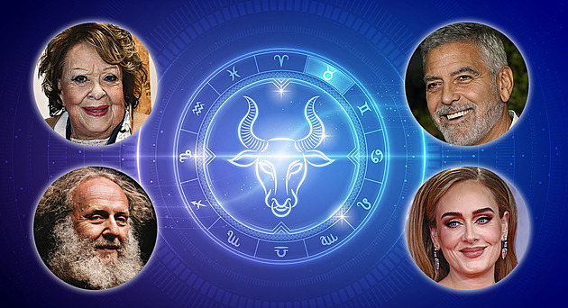 Poživační pohodáři George Clooney či Adele. Jací jsou slavní ve znamení Býka