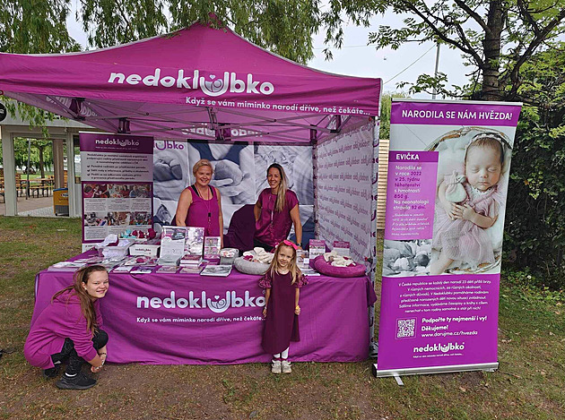 Běh a procházka pro miminka do dlaně. Lidé podpoří předčasně narozené děti