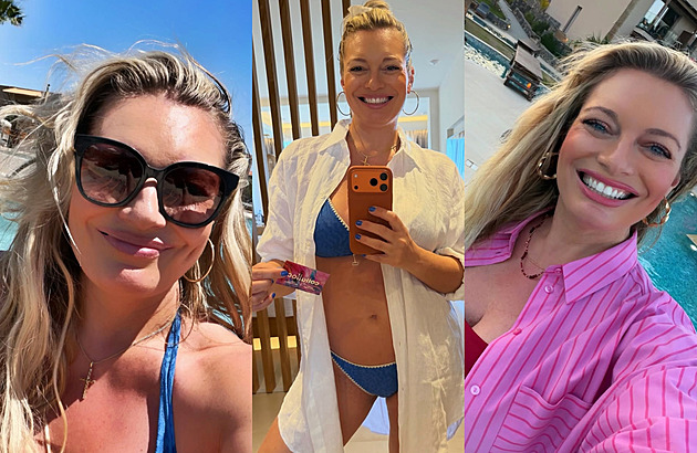 Lucie Borhyová zásobila fanoušky odvážnými fotkami z dovolené u moře